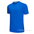 T-shirt imprimé de sports de sport unisexe décontracté